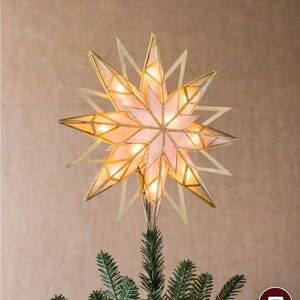 Balsam Hill double starburst led tree topper